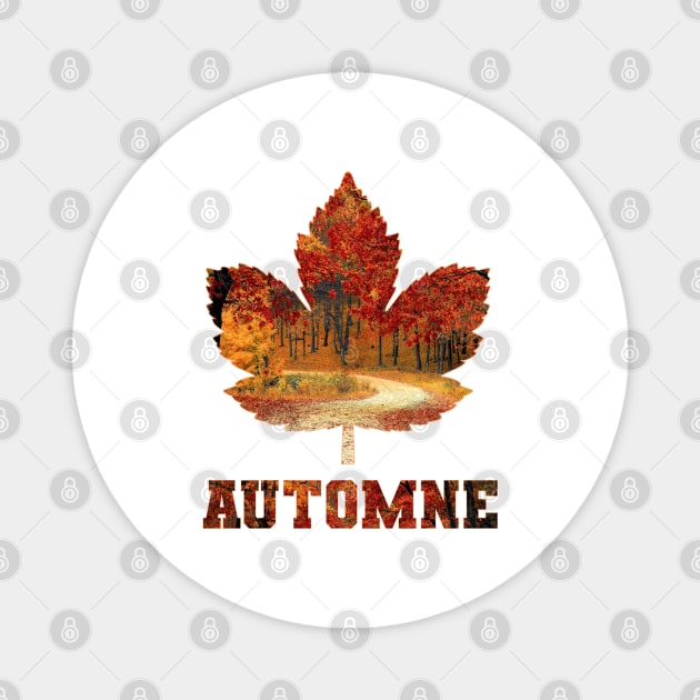 Automne Magnet by T-Shirts Zone